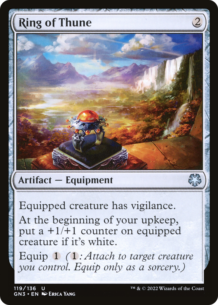 Ring of Thune (GN3-119) [Misc] Game Night: Free-for-All MTG Single Wizards of the Coast