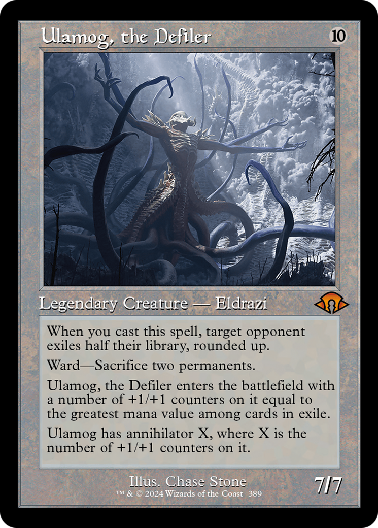 Ulamog, the Defiler (MH3-389) [Modern Horizons 3] MTG Single Modern Horizons 3