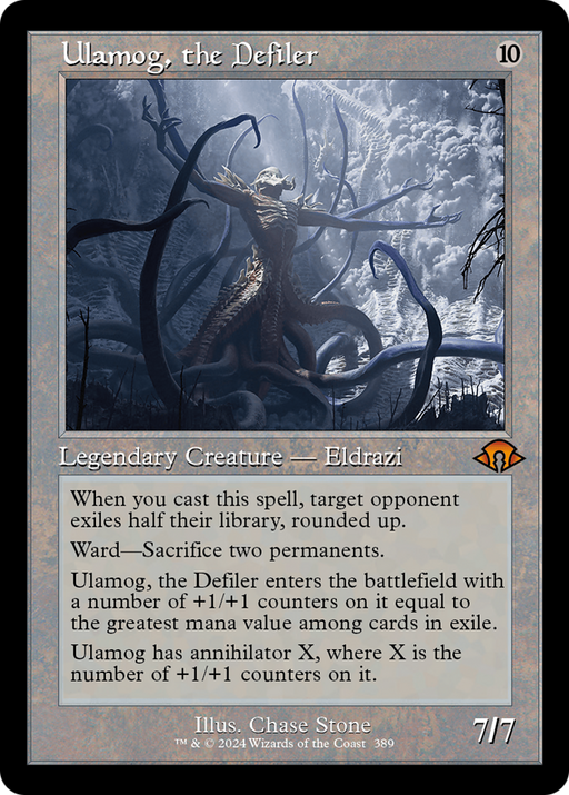Ulamog, the Defiler (MH3-389) [Modern Horizons 3] Foil MTG Single Modern Horizons 3
