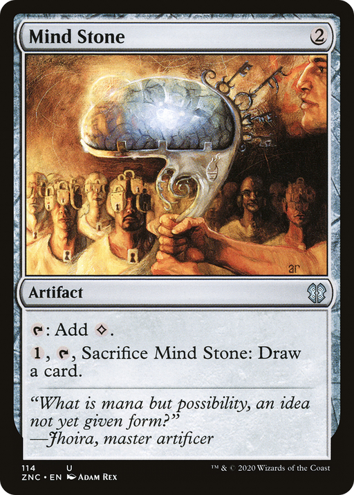 Mind Stone (ZNC-114) [Zendikar Rising Commander] MTG Single Wizards of the Coast