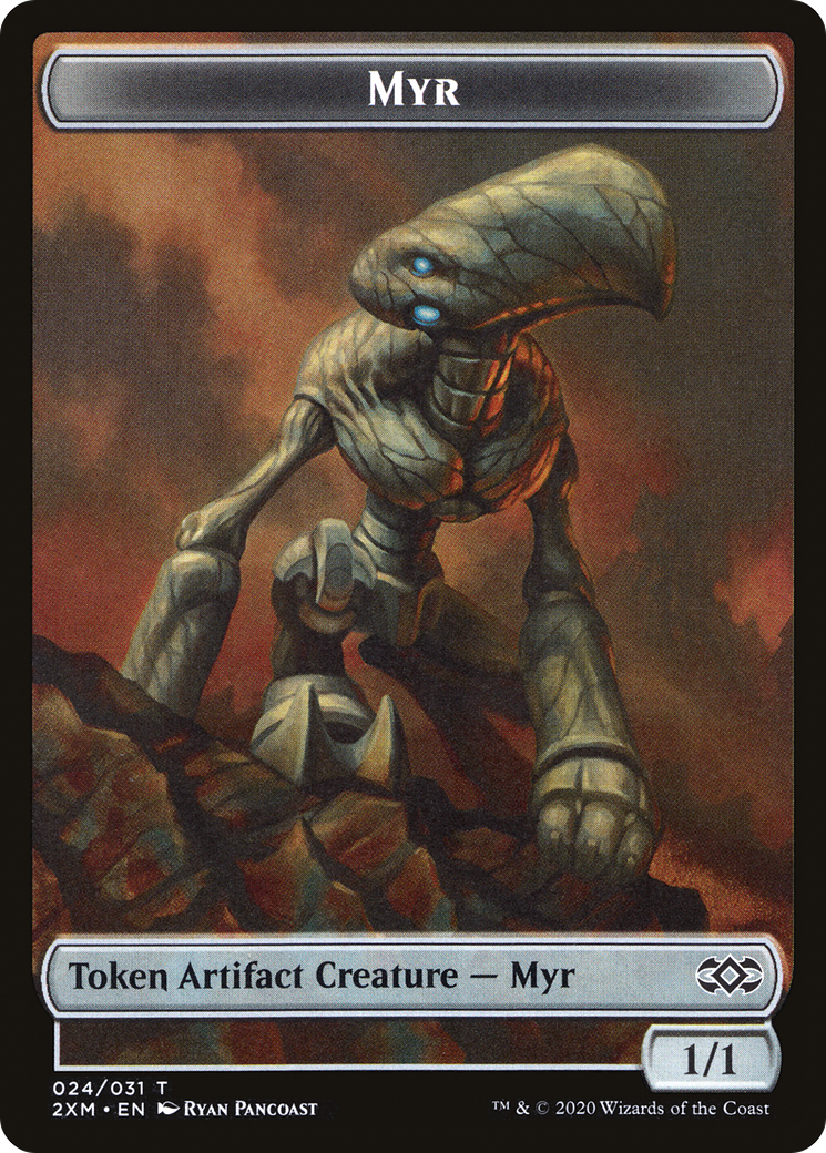 Myr (T2XM-024) [Tokens] Double Masters Tokens Foil MTG Single Wizards of the Coast
