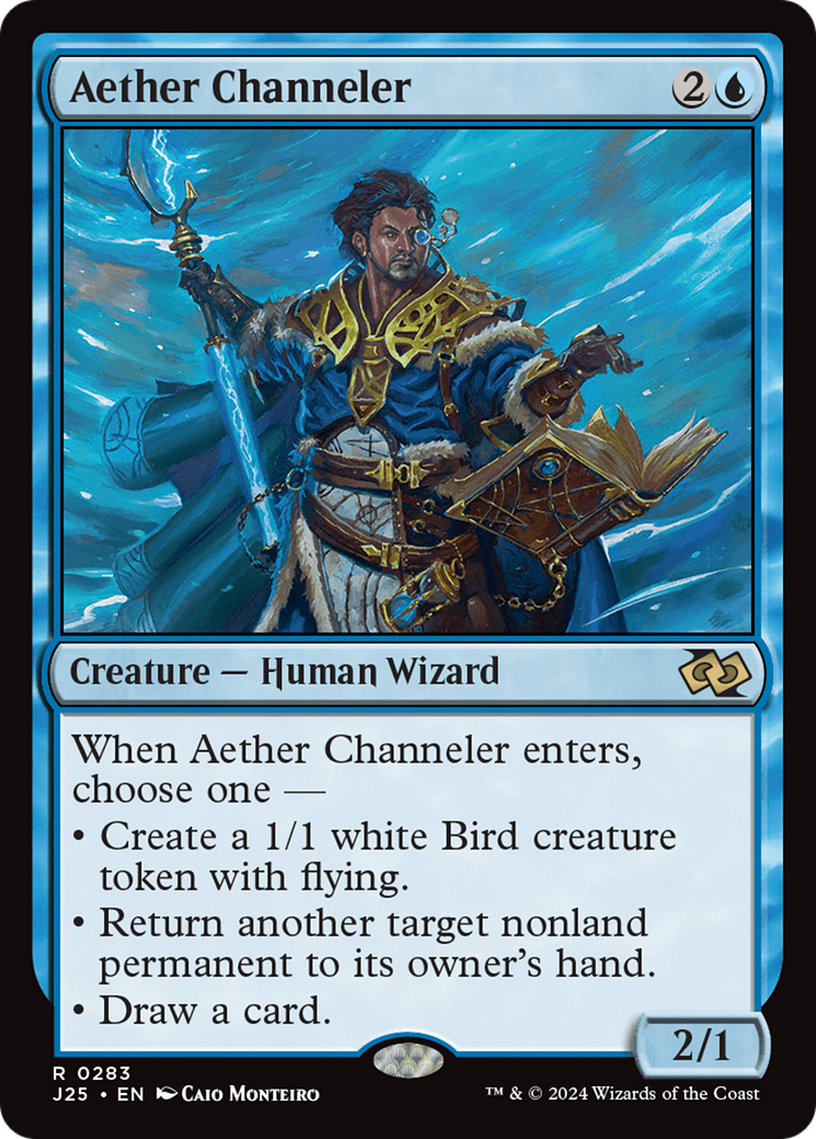 Aether Channeler (J25-283) [Foundations Jumpstart] MTG Single Wizards of the Coast
