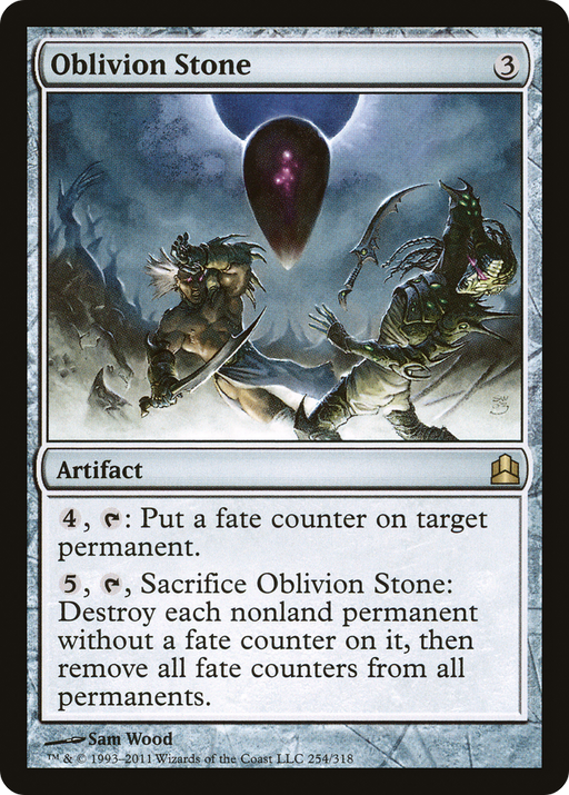 Oblivion Stone (CMD-254) [Commander 2011] MTG Single Wizards of the Coast