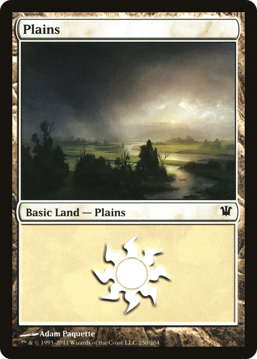 Plains (250) (ISD-250) [Innistrad] MTG Single Wizards of the Coast