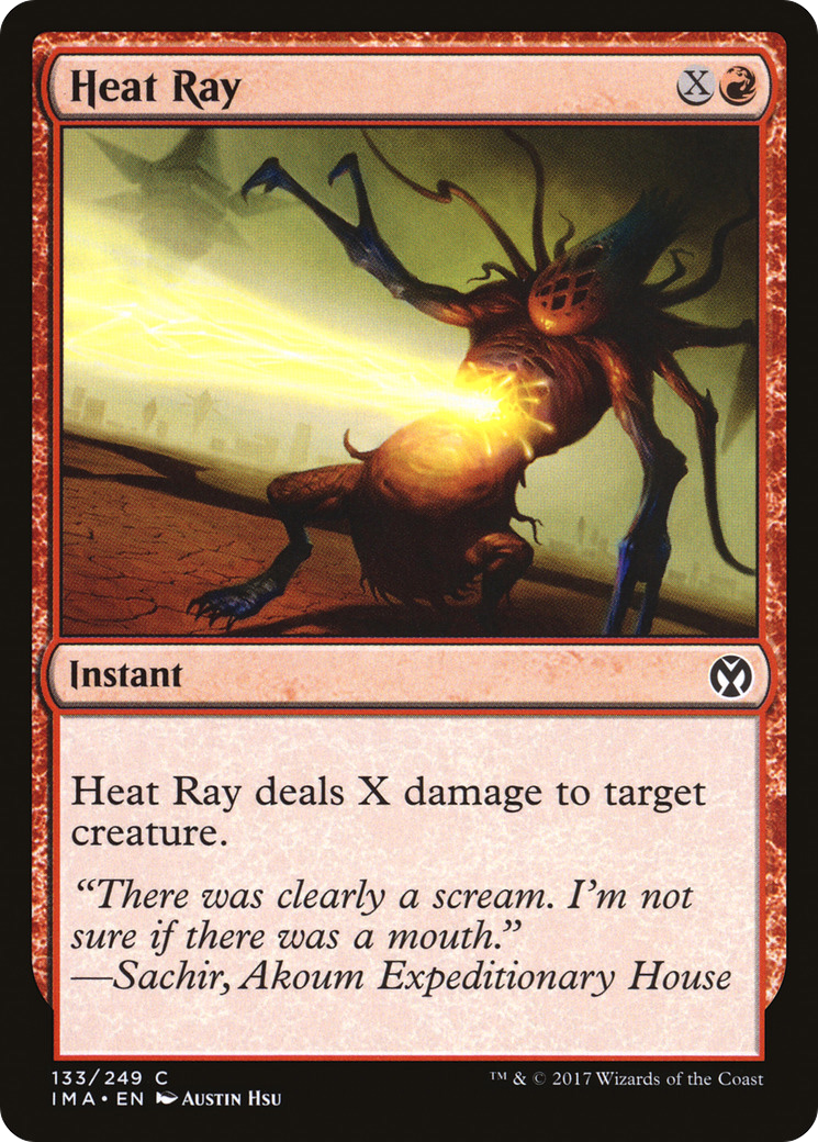 Heat Ray (IMA-133) [Iconic Masters] Foil MTG Single Wizards of the Coast