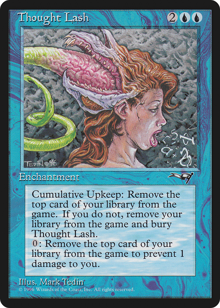Thought Lash (ALL-039) [Alliances] MTG Single Wizards of the Coast