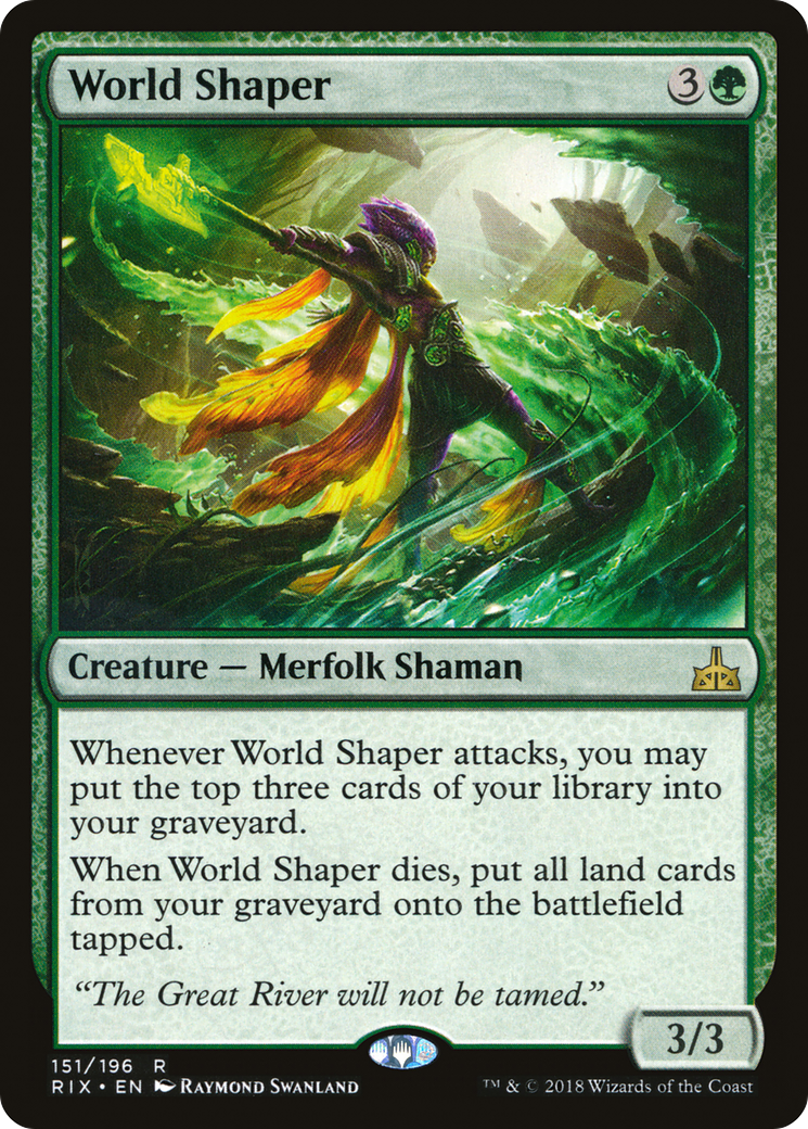 World Shaper (RIX-151) [Rivals of Ixalan] MTG Single Wizards of the Coast