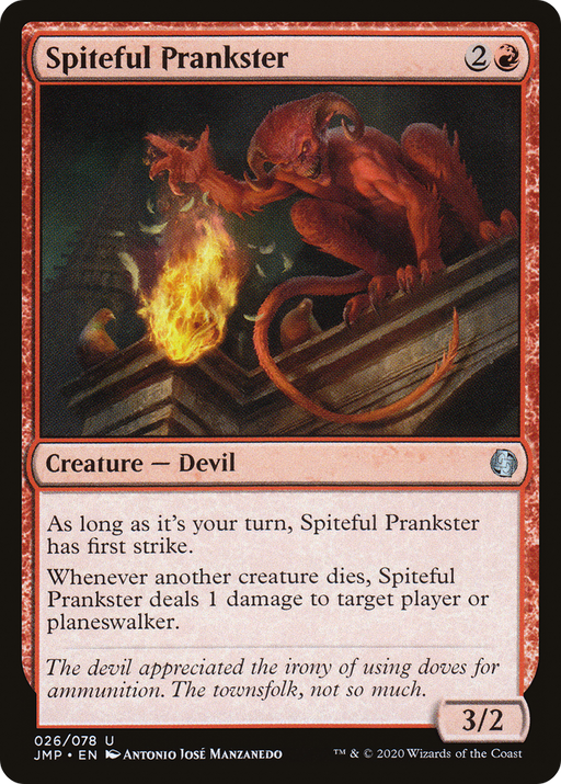 Spiteful Prankster (JMP-026) [Jumpstart] MTG Single Wizards of the Coast