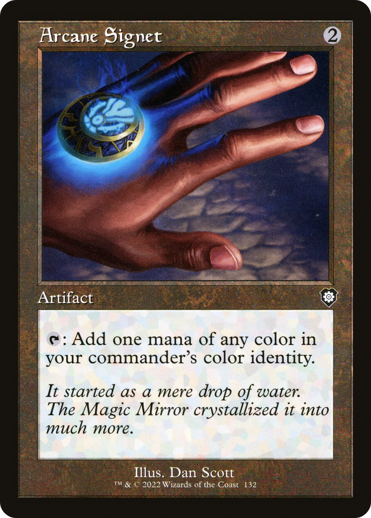 Arcane Signet (BRC-132) [The Brothers' War Commander] MTG Single Wizards of the Coast