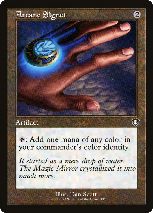 Arcane Signet (BRC-132) [The Brothers' War Commander] MTG Single Wizards of the Coast