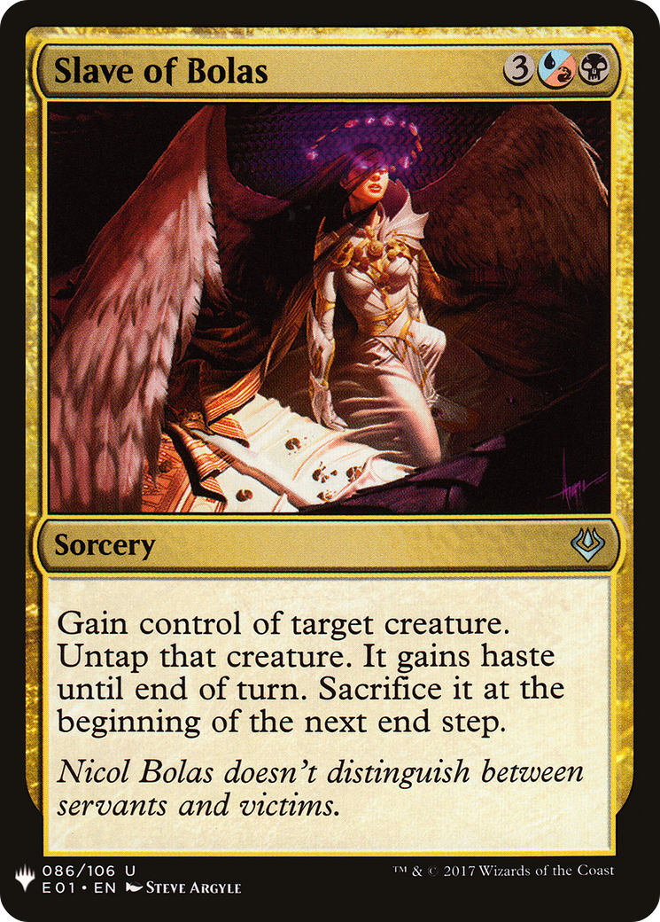 Slave of Bolas (LIST-E01-86) [Mystery Booster] The List MTG Single Wizards of the Coast