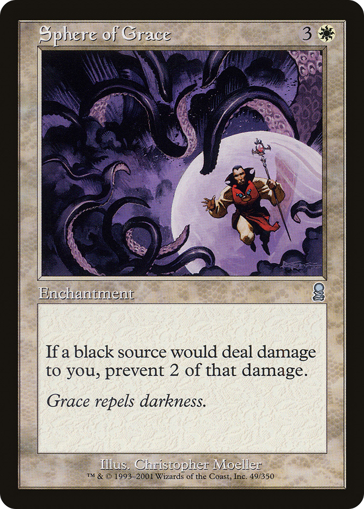 Sphere of Grace (ODY-049) [Odyssey] Foil MTG Single Wizards of the Coast