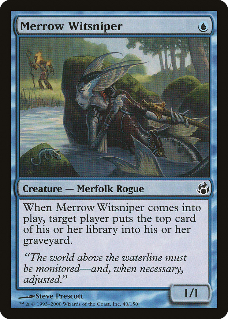 Merrow Witsniper (MOR-040) [Morningtide] MTG Single Wizards of the Coast