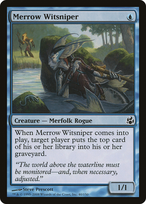 Merrow Witsniper (MOR-040) [Morningtide] MTG Single Wizards of the Coast