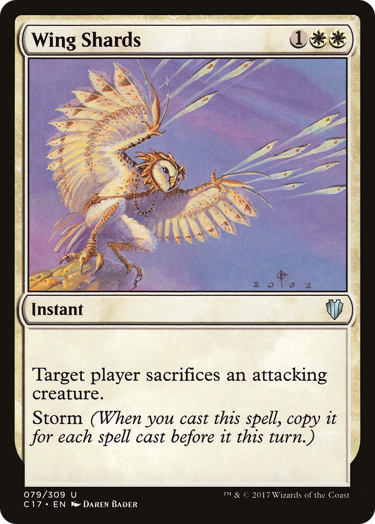 Wing Shards (C17-079) [Commander 2017] MTG Single Wizards of the Coast