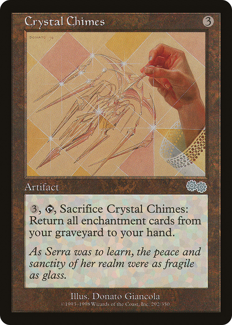 Crystal Chimes (USG-292) [Urza's Saga] MTG Single Wizards of the Coast