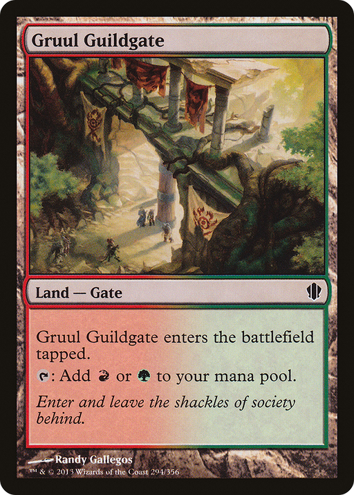 Gruul Guildgate (C13-294) [Commander 2013] MTG Single Wizards of the Coast