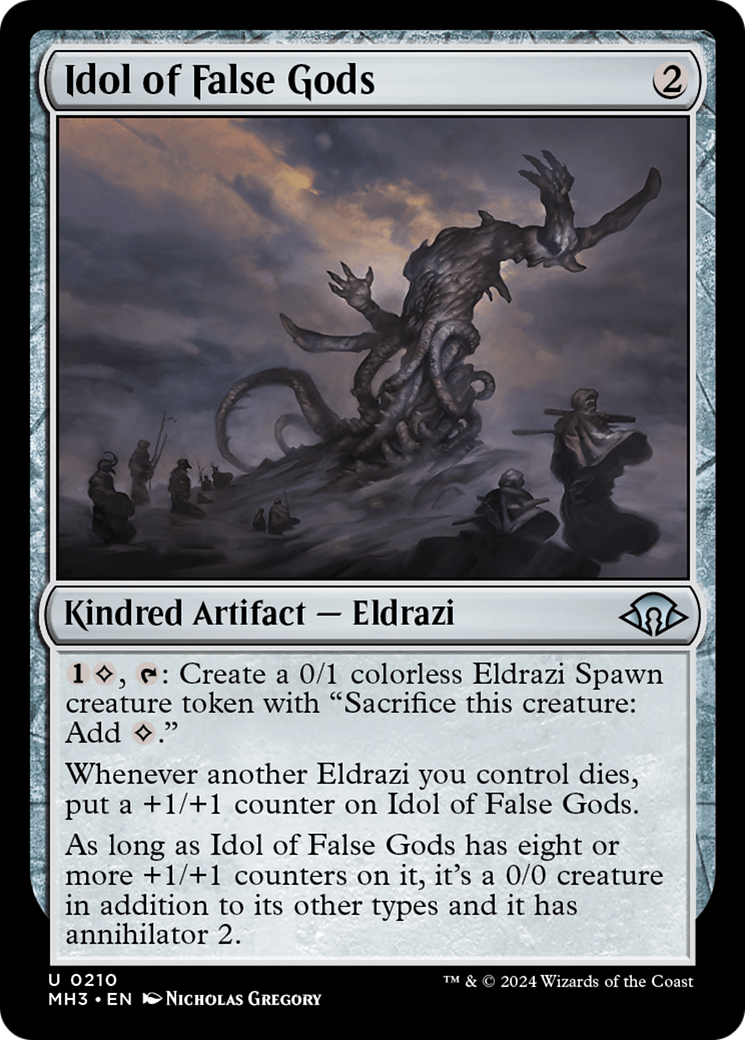 Idol of False Gods (MH3-210) [Modern Horizons 3] MTG Single Modern Horizons 3