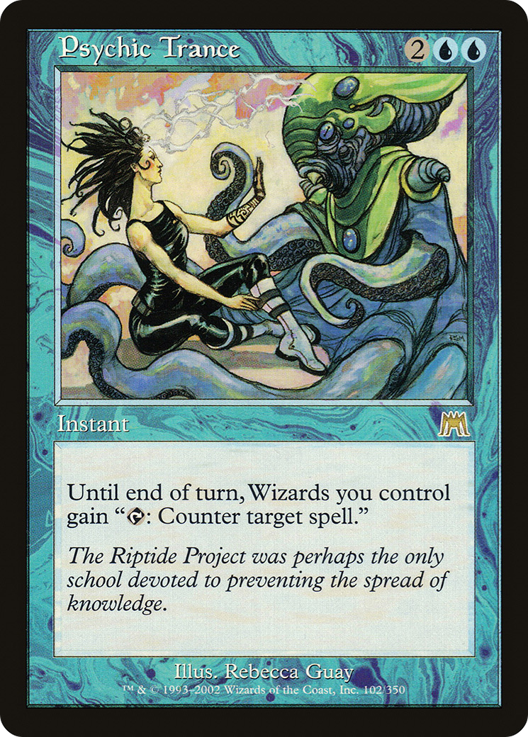 Psychic Trance (ONS-102) [Onslaught] MTG Single Wizards of the Coast