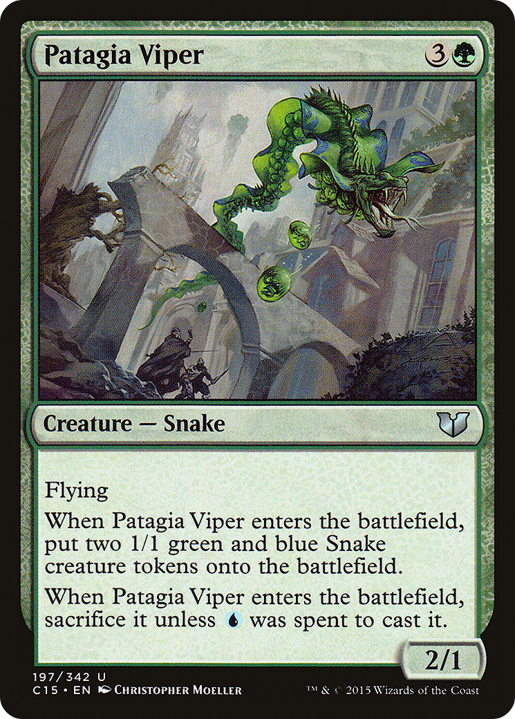 Patagia Viper (C15-197) [Commander 2015] MTG Single Wizards of the Coast