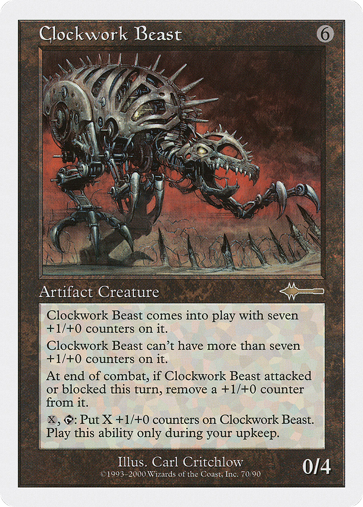 Clockwork Beast (BTD-070) [Misc] Beatdown Box Set MTG Single Wizards of the Coast