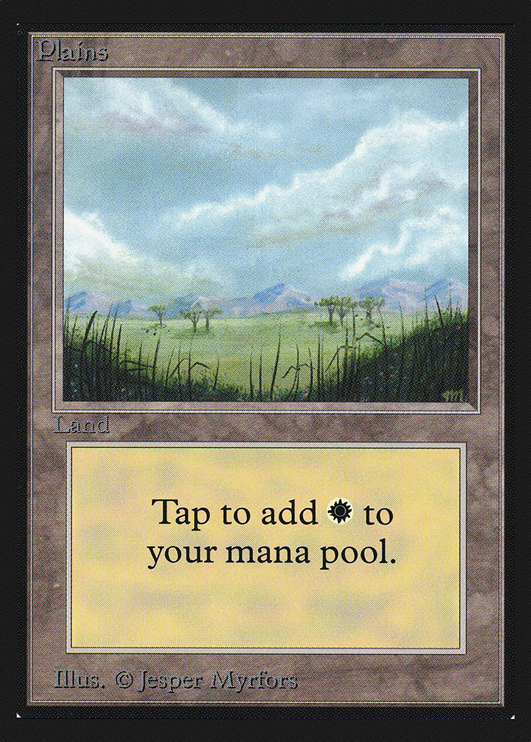 Plains (IED-289) [Intl. Collectors' Edition] MTG Single Wizards of the Coast
