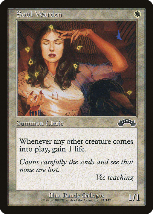 Soul Warden (EXO-021) [Exodus] MTG Single Wizards of the Coast