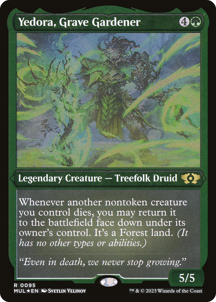 Yedora, Grave Gardener (MUL-095) [Multiverse Legends] Foil MTG Single Multiverse Legends
