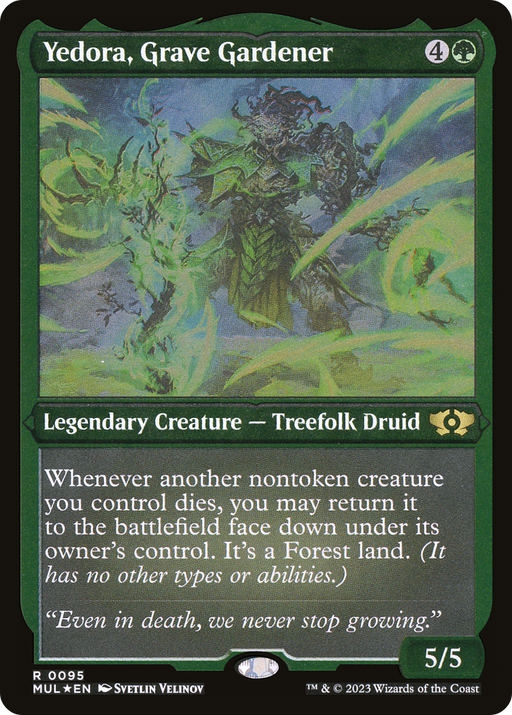 Yedora, Grave Gardener (MUL-095) [Multiverse Legends] Foil MTG Single Multiverse Legends