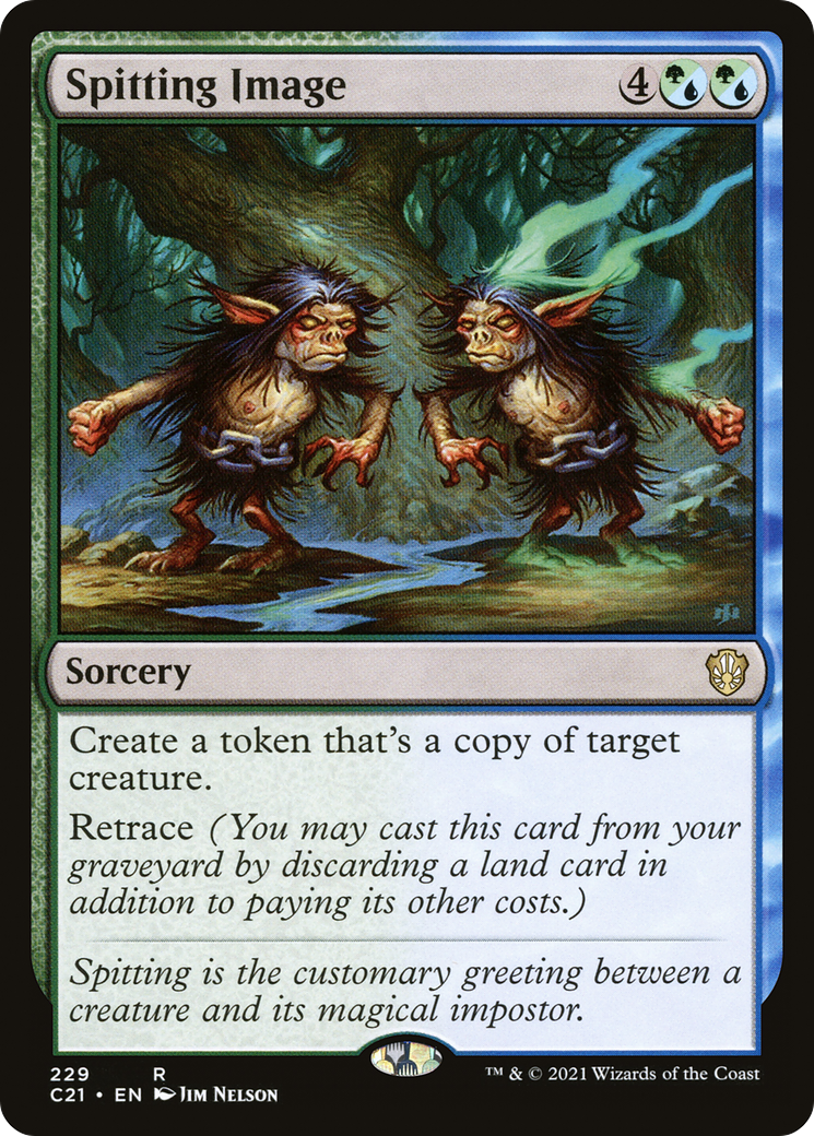 Spitting Image (C21-229) [Commander 2021] MTG Single Wizards of the Coast