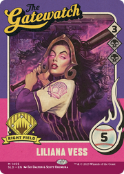 Liliana Vess (1455) (SLD-1455) [Secret Lair] Drop (Full Art) (Borderless) Foil MTG Single Wizards of the Coast