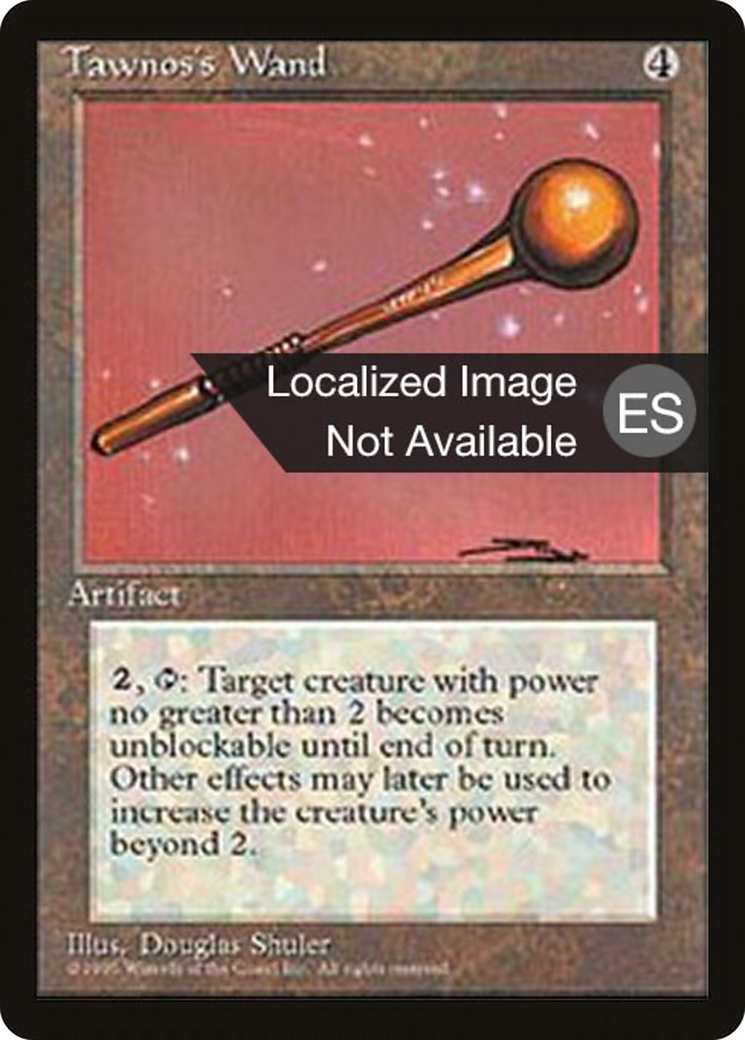 Tawnos's Wand (4BB-) [Fourth Edition Foreign Black Border] MTG Single Wizards of the Coast