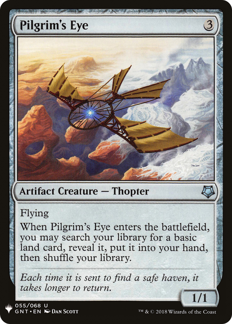 Pilgrim's Eye (LIST-GNT-55) [Mystery Booster] The List MTG Single Wizards of the Coast
