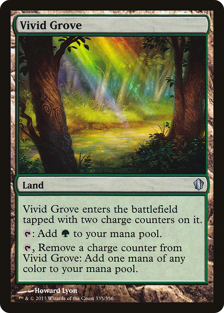 Vivid Grove (C13-335) [Commander 2013] MTG Single Wizards of the Coast