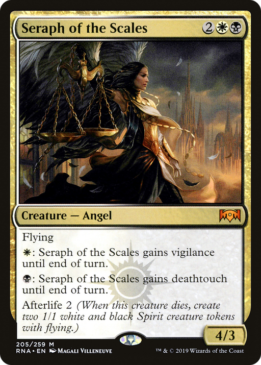 Seraph of the Scales (RNA-205) [Ravnica Allegiance] MTG Single Wizards of the Coast