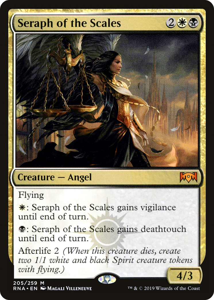 Seraph of the Scales (RNA-205) [Ravnica Allegiance] Foil MTG Single Wizards of the Coast