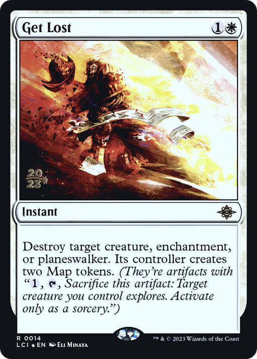 Get Lost (PRE-014) [The Lost Caverns of Ixalan Promos] Foil MTG Single Wizards of the Coast