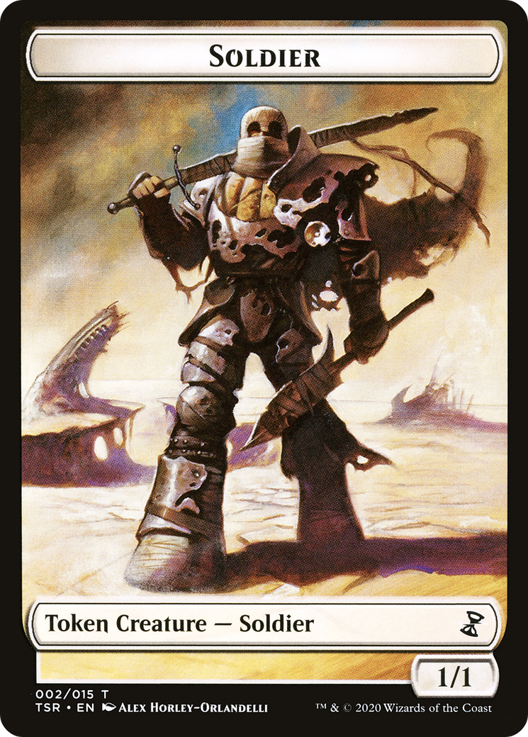 Soldier (TTSR-002) [Tokens] Time Spiral Remastered Tokens MTG Single Wizards of the Coast