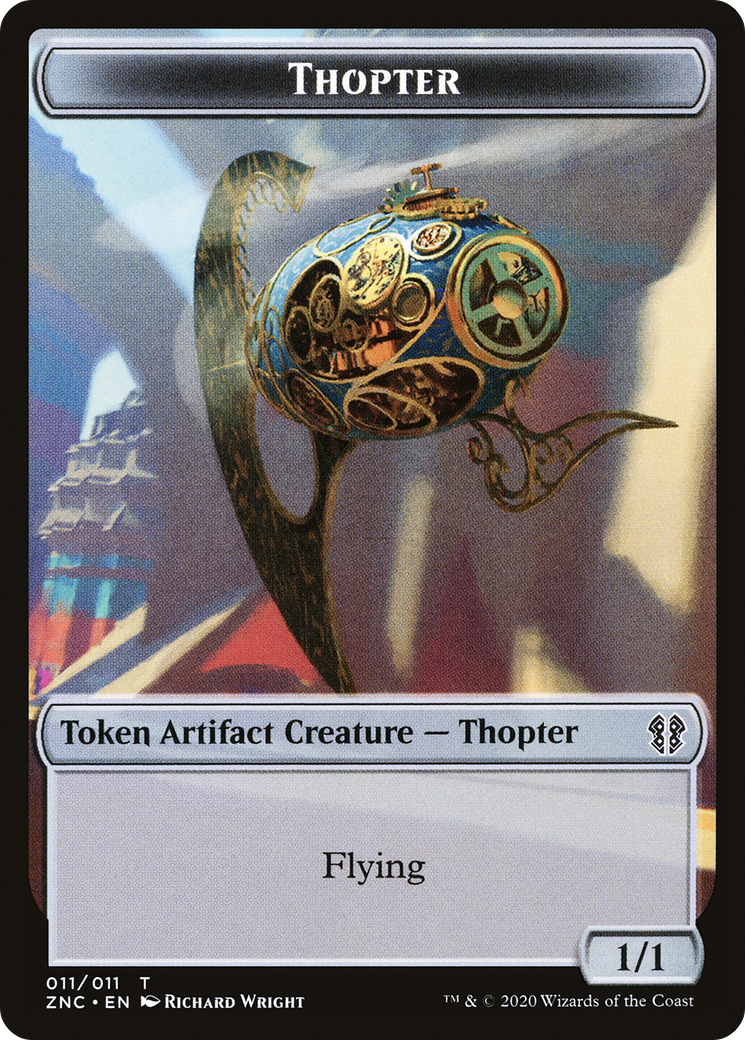 Thopter (TZNC-011) [Tokens] Zendikar Rising Commander Tokens MTG Single Wizards of the Coast