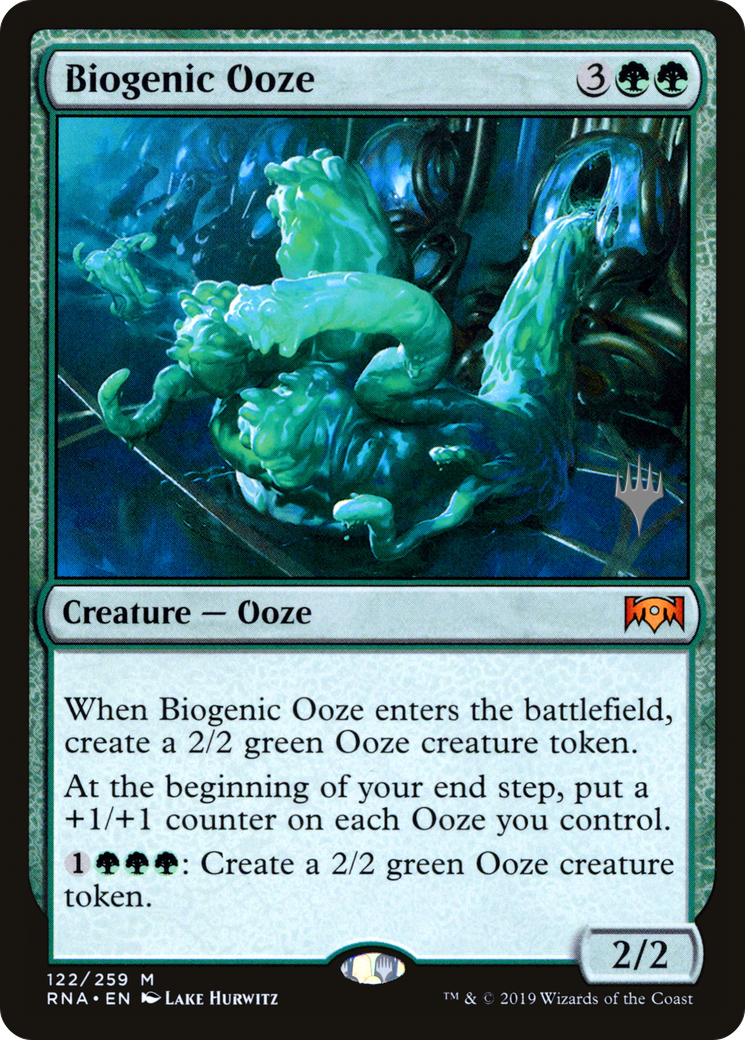 Biogenic Ooze (PPTHB-122) [Ravnica Allegiance Promos] MTG Single Wizards of the Coast