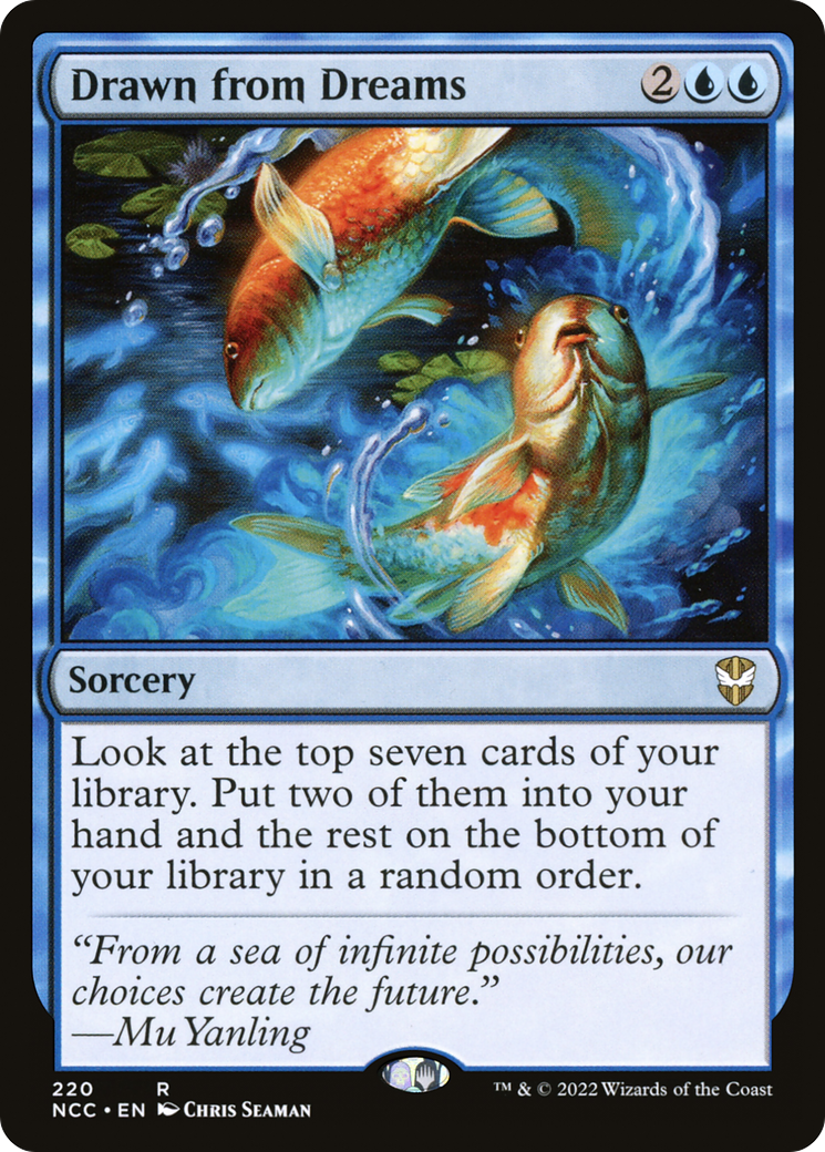 Drawn from Dreams (NCC-220) [New Capenna Commander] MTG Single Wizards of the Coast