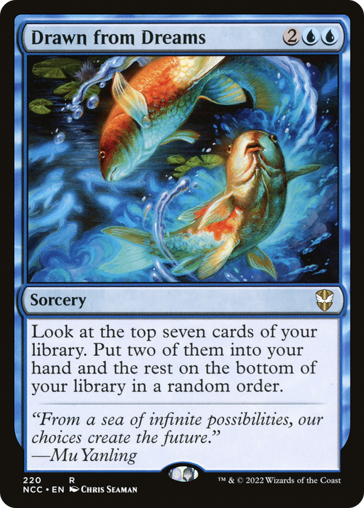 Drawn from Dreams (NCC-220) [New Capenna Commander] MTG Single Wizards of the Coast