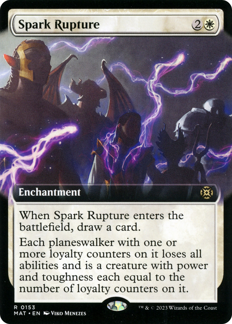 Spark Rupture (MAT-153) [March of the Machine: The Aftermath] (Extended Art) MTG Single Wizards of the Coast