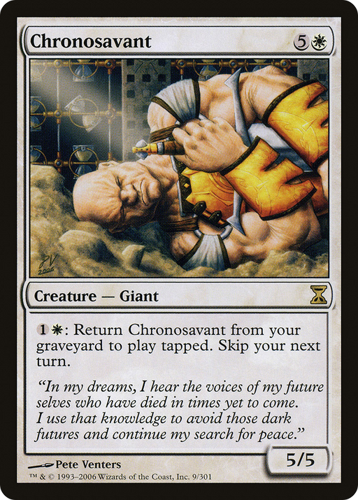 Chronosavant (TSP-009) [Time Spiral] MTG Single Wizards of the Coast