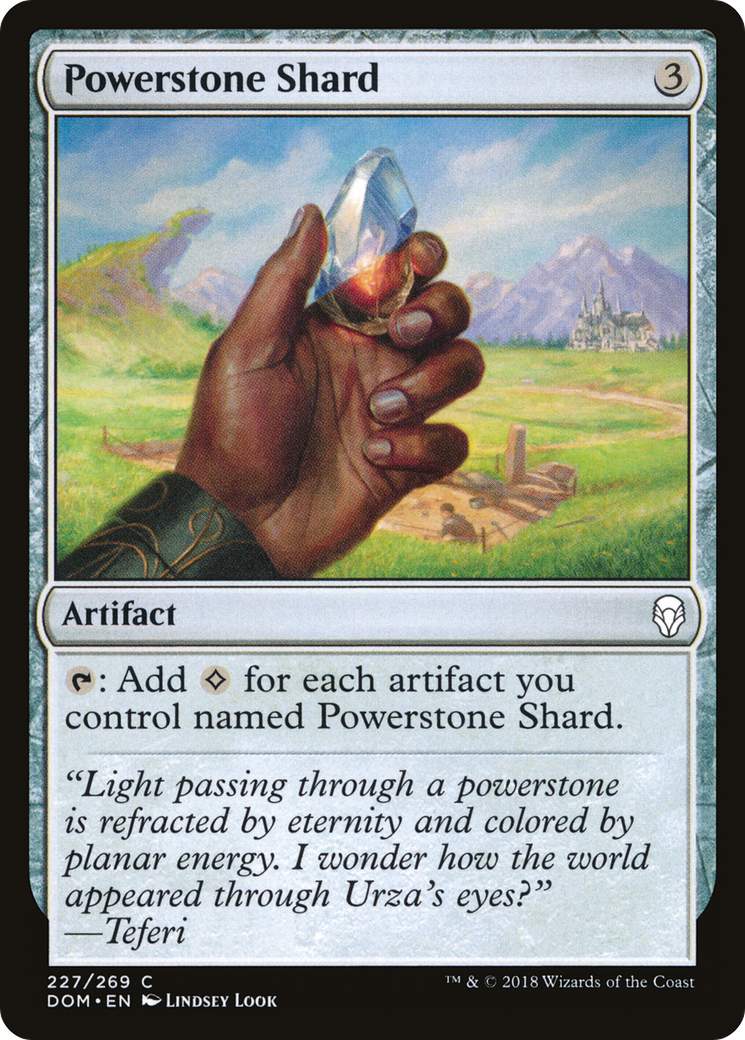 Powerstone Shard (DOM-227) [Dominaria] MTG Single Wizards of the Coast