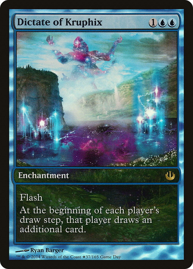 Dictate of Kruphix (GAME-037) [Journey into Nyx Promos] Foil MTG Single Wizards of the Coast