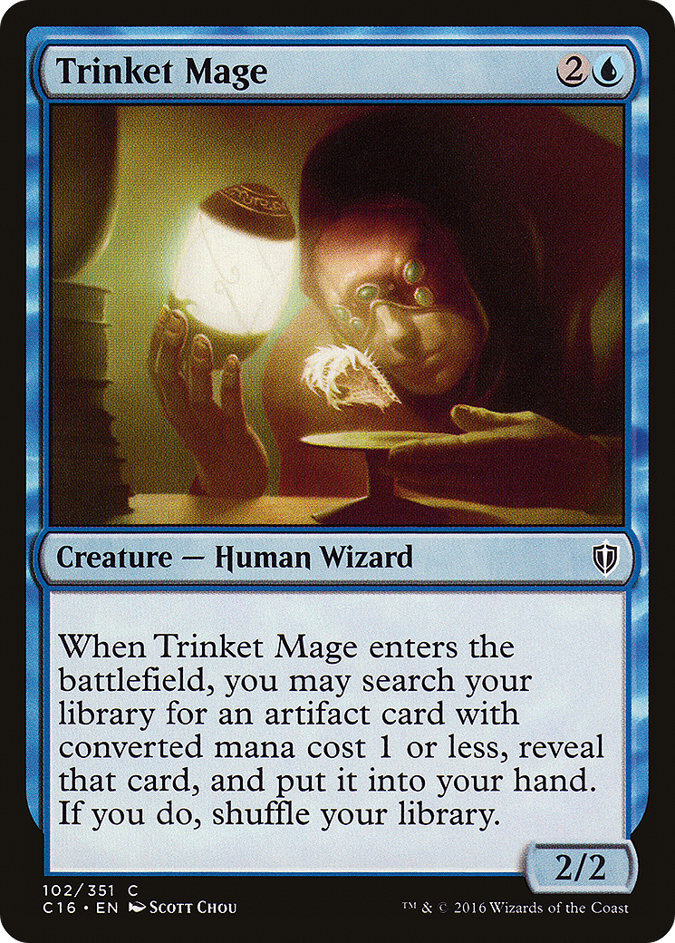 Trinket Mage (C16-102) [Commander 2016] MTG Single Wizards of the Coast