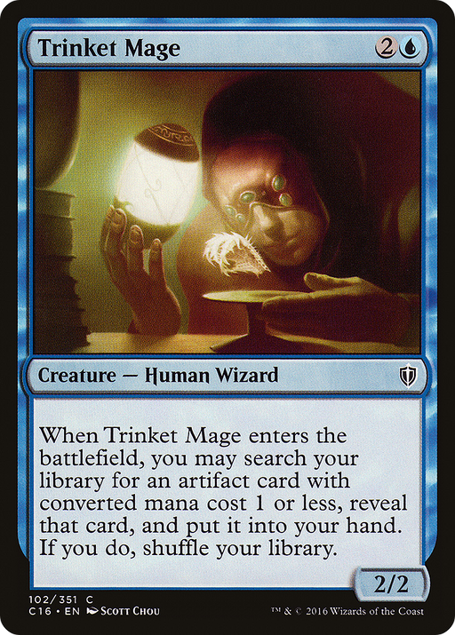 Trinket Mage (C16-102) [Commander 2016] MTG Single Wizards of the Coast