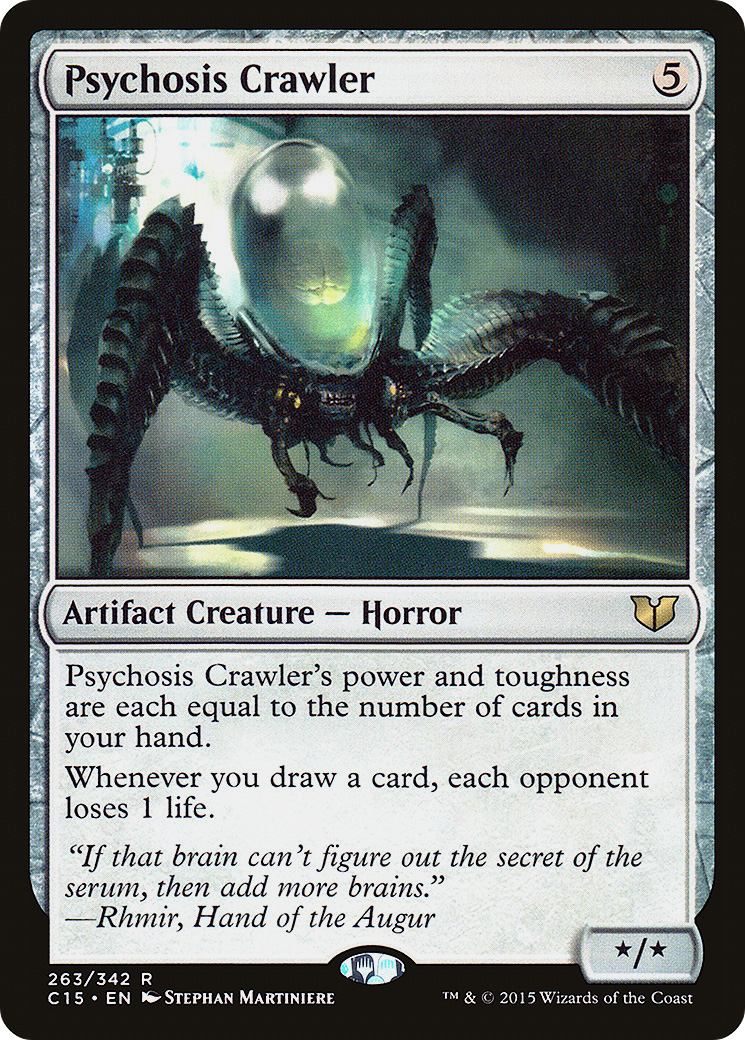 Psychosis Crawler (C15-263) [Commander 2015] MTG Single Wizards of the Coast