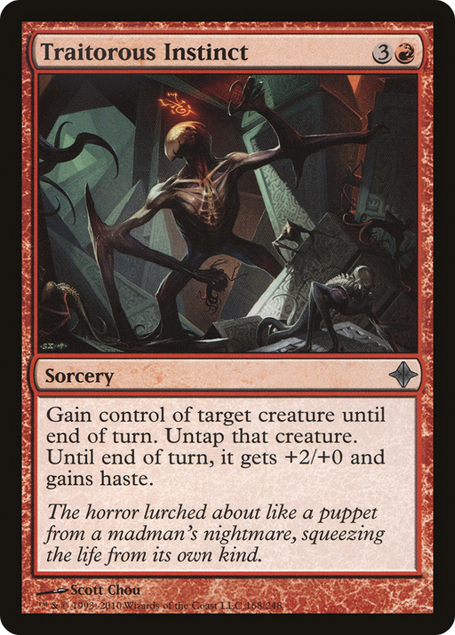 Traitorous Instinct (ROE-168) [Rise of the Eldrazi] MTG Single Wizards of the Coast